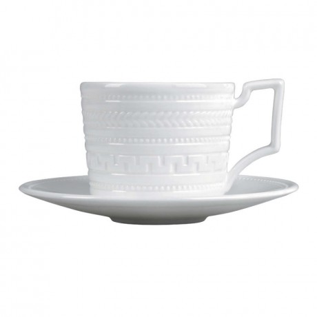 Wedgwood Wedgwood 'Intaglio' Kaffeetasse / Teetasse 0,22 L mit Untertasse 2-tlg. Wedgwood "Intaglio" Чашка кофейная/чайная 0,22 л с блюдцем 2 шт.