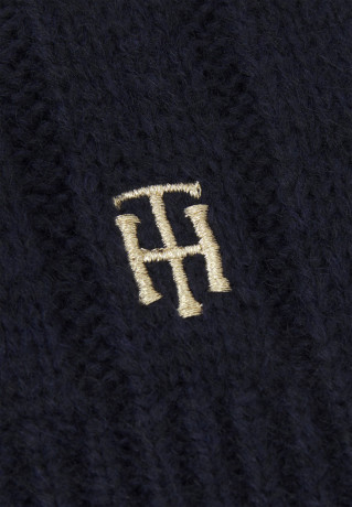 Tommy Hilfiger TIMELESS SCARF Scarf space blue ШАРФ TIMELESS Шарф космический синий