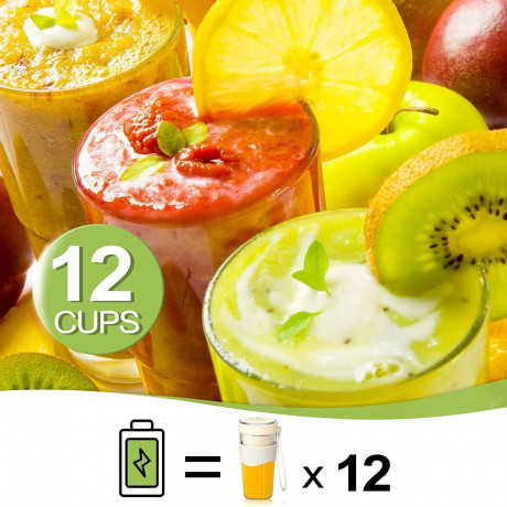 Diyarts Diyarts Smoothie-Maker, 60,00 W, wiederaufladbar USB, Mini-Mixer fur Smoothie, Fruchtsaft, Milchshake  Diyarts Smoothie Maker 60,00 Вт Перезаряжаемый через USB мини-блендер для смузи, фруктовых соков, молочных коктейлей