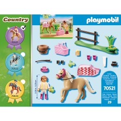 PLAYMOBIL PLAYMOBIL 70521 Sammelpony Deutsches Reitpony PLAYMOBIL 70521 Коллекция Пони Немецкий ездовой пони