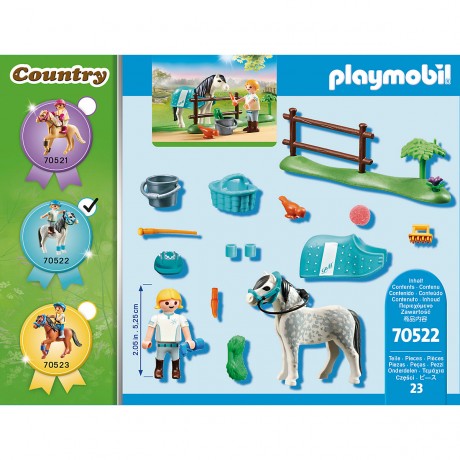 PLAYMOBIL PLAYMOBIL 70521 Sammelpony Deutsches Reitpony PLAYMOBIL 70521 Коллекция Пони Немецкий ездовой пони