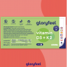 Gloryfeel D3 + K2 50ml, Витамин Д3 К2 для иммунитета и костей, жидкий, 1000ME, 50 мл