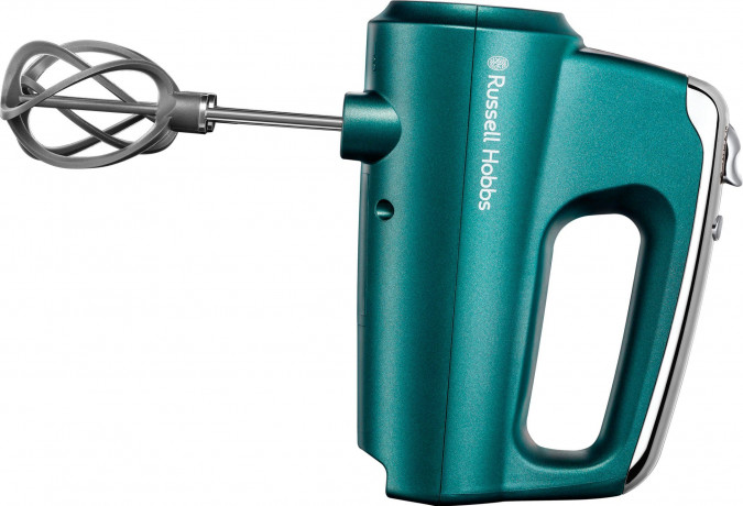 RUSSELL HOBBS RUSSELL HOBBS Handmixer SWIRL, 350 W, Turkis  Ручной смеситель RUSSELL HOBBS SWIRL, 350 Вт, бирюзовый