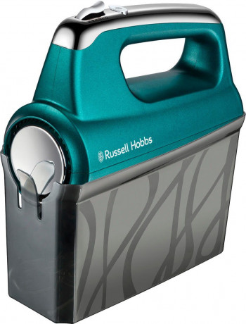 RUSSELL HOBBS RUSSELL HOBBS Handmixer SWIRL, 350 W, Turkis  Ручной смеситель RUSSELL HOBBS SWIRL, 350 Вт, бирюзовый