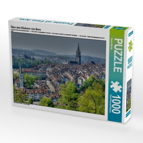 CALVENDO Puzzle CALVENDO Puzzle Uber den Dachern von Bern Пазл CALVENDO Puzzle Над крышами Берна