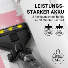 N8WERK N8WERK Akku-Saugwischer Saugwischer Smart Clean 3in1 inkl. Reiniger  Беспроводной пылесос N8WERK Smart Clean 3 в 1 — включая пылесос