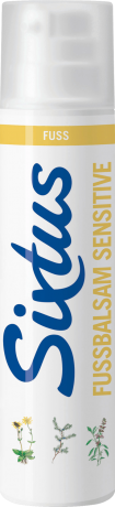 Sixtus Fussbalsam Бальзам для ног sensitiv для чувствительной кожи, 100 мл