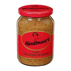 Handlmaier's Bayerisch-suber Hausmachersenf 335ml, 3st, Баварская домашняя сладкая горчица, 3 штуки х 335мл
