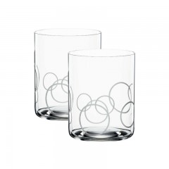 Spiegelau Spiegelau Signature Drinks Whiskybecher Circles Set 2-tlg. h: 100 mm / 430 ml Набор кружек для виски Spiegelau Signature Drinks Circles, 2 шт. высота: 100 мм / 430 мл
