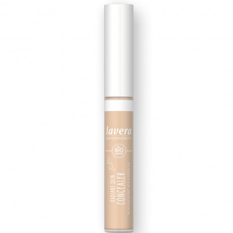 LAVERA Radiant Skin Concealer Light 02, 5,5 ml, Лавера Консилер со светоотражающим финишем, оттенок Light 02, био-алоэ вера и гиалуроновая кислота, 5,5 мл