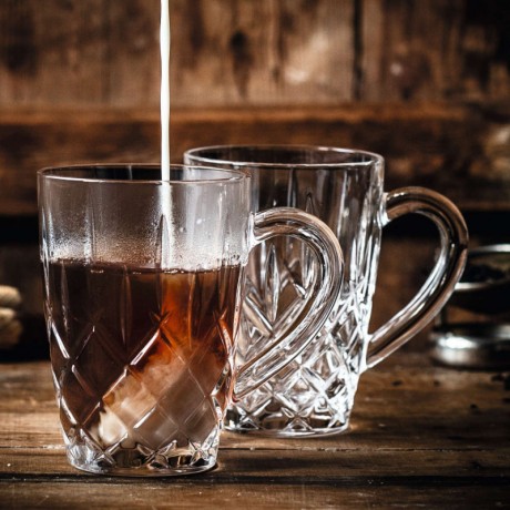Nachtmann Nachtmann Noblesse Hot Beverages Teebecher Glas Set 2-tlg. h: 115 mm / 347 ml Набор стаканов для кружек Nachtmann Noblesse Hot Beverages, 2 шт. высота: 115 мм / 347 мл