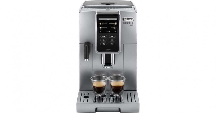DeLonghi DeLonghi Dinamica Plus ECAM 370.95.S, Vollautomat silber silber DeLonghi Dinamica Plus ECAM 370.95.S, полностью автоматический, серебристый