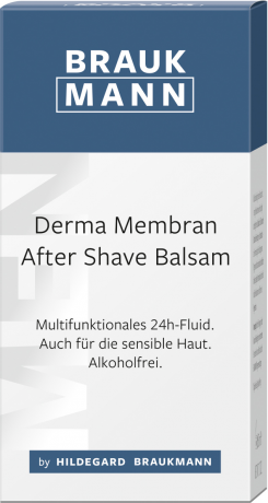 Braukmann Derma Membran After Shave Balsam, 50 ml, Hildegard Braukmann бальзам после бритья для сухой и чувствительной кожи, для мужчин, 50 мл
