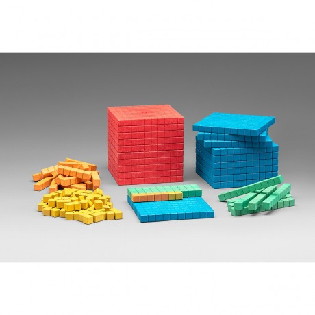 Wissner aktiv lernen Dienes Grundsortiment in 5 Farben (141 Teile) Базовый ассортимент Dienes в 5 цветах (141 шт.)