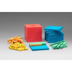 Wissner aktiv lernen Dienes Grundsortiment in 5 Farben (141 Teile) Базовый ассортимент Dienes в 5 цветах (141 шт.)