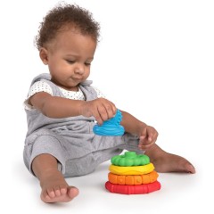 Baby Einstein Stack  Teethe Spielzeug zum Zahnen Stack Teete игрушки для прорезывания зубов