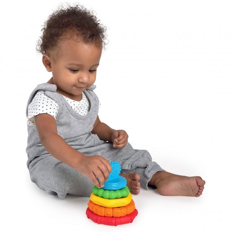 Baby Einstein Stack  Teethe Spielzeug zum Zahnen Stack Teete игрушки для прорезывания зубов