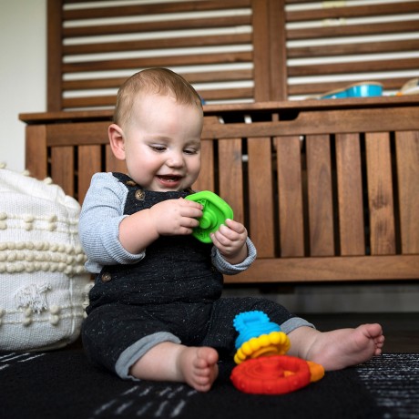 Baby Einstein Stack  Teethe Spielzeug zum Zahnen Stack Teete игрушки для прорезывания зубов