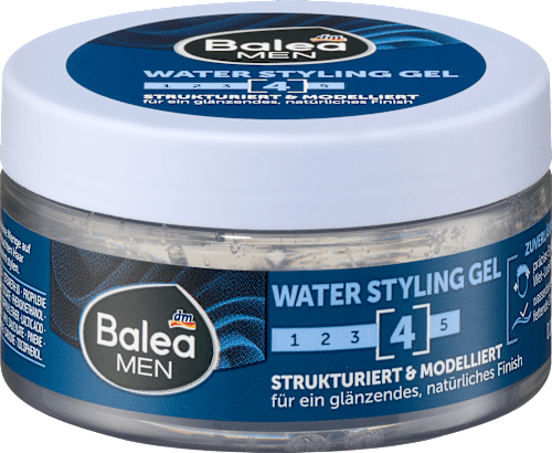 Balea MEN Haargel Water, 100 ml, Гель Water для укладки волос с естественным блеском, 100 мл