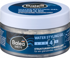 Balea MEN Haargel Water, 100 ml, Гель Water для укладки волос с естественным блеском, 100 мл