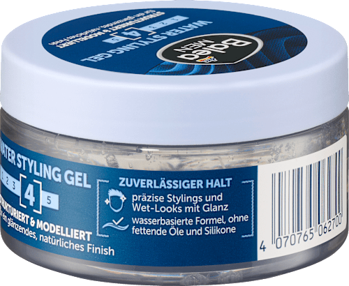 Balea MEN Haargel Water, 100 ml, Гель Water для укладки волос с естественным блеском, 100 мл