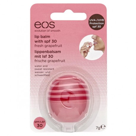 eos Бальзам для губ mit LSF 30 frische Grapefruit 7 г