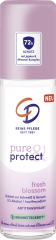 CD Pure &amp; Protect Zerstaeuber Fresh Blossom 75 ml, Антиперспирант с помповым распылителем и цветочным ароматом, защита от пота и запаха до 72 часов, 75 мл
