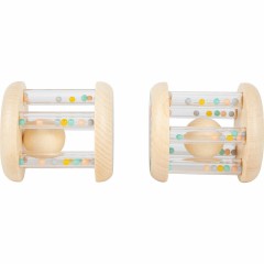 Small Foot Babyrasseln Tiere Pastell 2er Set Детские погремушки с изображением животных в пастельных тонах