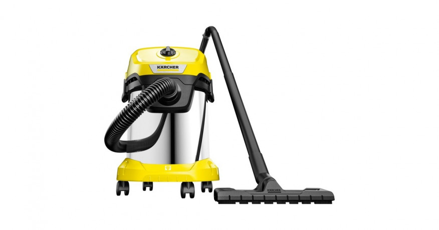 Karcher Karcher WD 3 S V-17/4/20, Nass-/Trockensauger gelb/edelstahl gelb/edelstahl Karcher WD 3 S V-17/4/20, Пылесос для влажной и сухой уборки желтый/нержавеющая сталь