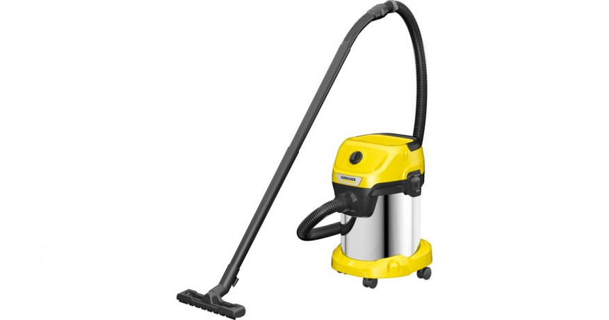 Karcher Karcher WD 3 S V-17/4/20, Nass-/Trockensauger gelb/edelstahl gelb/edelstahl Karcher WD 3 S V-17/4/20, Пылесос для влажной и сухой уборки желтый/нержавеющая сталь