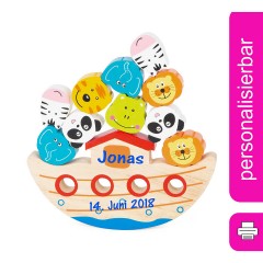 Legler Balancierspiel Safari Tiere Балансирующая игра сафари с животными