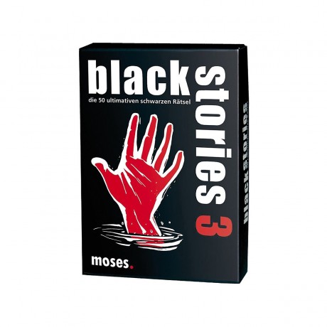 moses. Verlag Black Stories 3 Черные истории 3