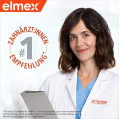 elmex Kinder Zahnpasta &amp; Zahnbuerste 2-6 Jahre Multipack, Детский набор Kinder: мягкая зубная щётка и зубная паста, 2–6 лет