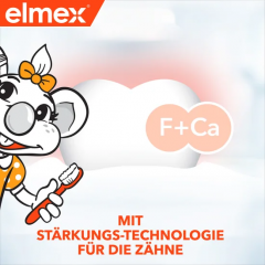 elmex Kinder Zahnpasta &amp; Zahnbuerste 2-6 Jahre Multipack, Детский набор Kinder: мягкая зубная щётка и зубная паста, 2–6 лет