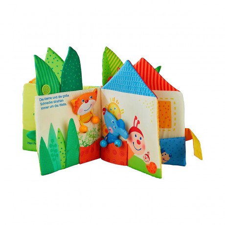 Haba Stoffbuch Blatterhauschen Тканевая книга Blatthauschen