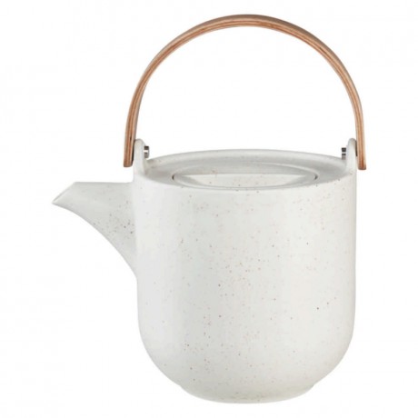 ASA SELECTION ASA Coppa Sencha Teekanne mit Edelstahlfilter und Holzgriff 1,0 L / h: 14,5 cm Заварочный чайник ASA Coppa Sencha с фильтром из нержавеющей стали и деревянной ручкой 1,0 л / высота: 14,5 см