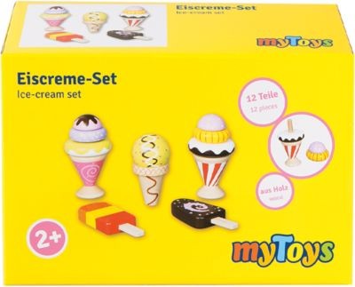 myToys ORIGINALS Kaufladen Eiscremeset Магазинный набор для мороженого