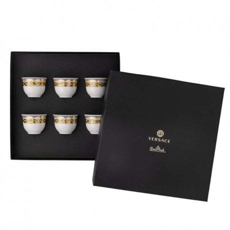 Rosenthal meets Versace Rosenthal Versace Virtus Gala White Set 6 Becher klein ohne Henkel Rosenthal Versace Virtus Gala White Set 6 кружек маленьких без ручки