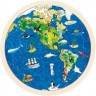 goki Einlegepuzzle Weltkugel Вставьте глобус-головоломку