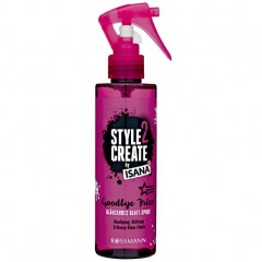 ISANA Style2Create Goodbye Frizz glanzendes Glatt-Spray Style2Create Спрей для блестящих и гладких волос Прощайте кудри укрощение волос200 г