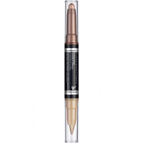 MANHATTAN Cosmetics (Манхеттен)  Augen Eyemazing Double Effect Eyeshadow Тени для век & Liner Лайнер для глаз, Nr. 001 In The Black / 1,60 г