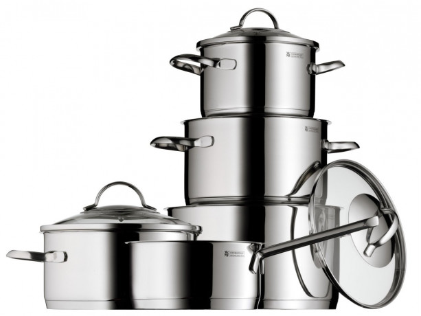 WMF WMF Topfset 5-tlg. PROVENCE PLUS silber Набор кастрюль WMF, 5 шт. ПРОВАНС ПЛЮС