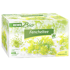 REWE Bio Фенхелевый чай 30г, 20 пакетиков