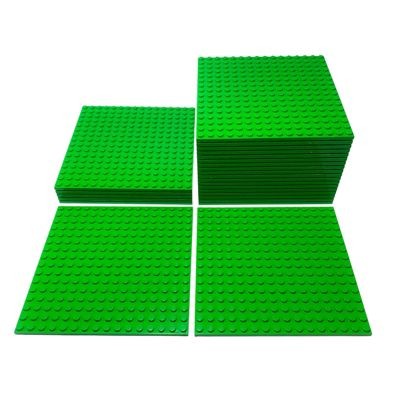 LEGO LEGO 16x16 Bauplatten Hellgrun - 20 Stuck - Bright Green 91405 Строительные пластины LEGO 16x16 светло-зеленые — 20 штук — ярко-зеленые 91405