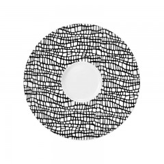 Seltmann Weiden Seltmann Weiden Life Fashion - Glamorous Black Kombi-Untertasse 13,5 cm Seltmann Weiden Life Fashion - Блюдце комбинированное Glamorous Black 13,5 см