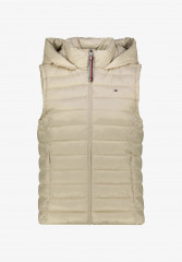 Tommy Hilfiger STEPP Waistcoat offwhite КВИЛТИНГ Жилет от белого