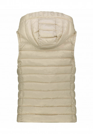 Tommy Hilfiger STEPP Waistcoat offwhite КВИЛТИНГ Жилет от белого