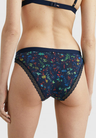 Tommy Hilfiger COASTAL FLORAL TONAL LOGO Briefs wuw wlw floral blue COASTAL FLORAL TONAL LOGO Трусы вау цветочный синий