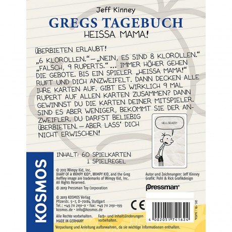 Kosmos Gregs Tagebuch дневник Грега