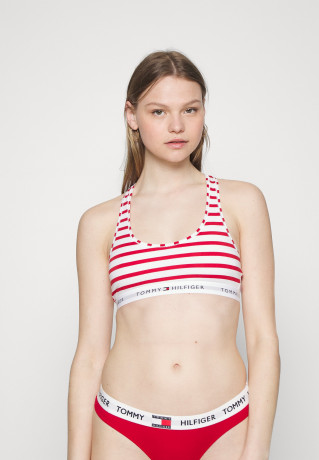 Tommy Hilfiger BRALETTE PRINT Bustier breton red ПРИНТ БРАЛЕТТ Бюстье бретонский красный